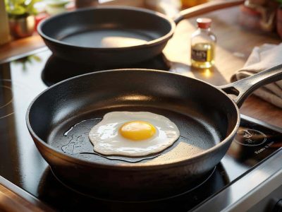 Alte Gusseisenpfanne statt Teflon: Mit diesem Trick wird sie richtig antihaft