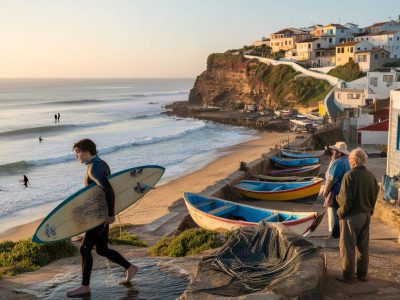 Das Fischerdorf bei Lissabon: Günstiges Surfparadies statt überlaufener Insel-Hotspots