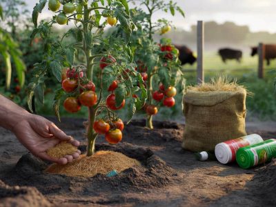 Das geheimnisvolle Naturdünger-Geheimnis für saftvolle Tomaten: Wie “Bisongold” Chemie ersetzt