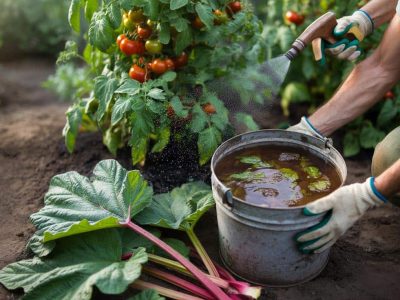 Der vergessene Rhabarbersud: Wie er deine Tomatenernte rettet