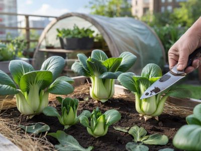 Dieser Asia-Kohl schießt in nur 30 Tagen aus dem Beet
