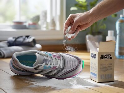 Dieser einfache Backpulver-Trick macht Ihre Sportschuhe wieder frisch riechen