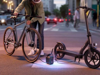 Dieses kleine Gadget macht Fahrrad- und Scooter-Fahren deutlich sicherer