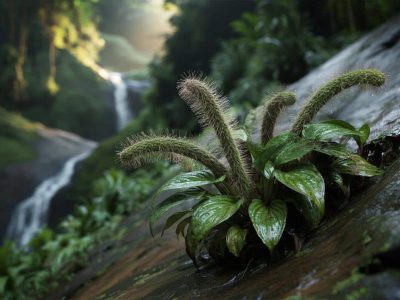 Forscher entdecken bizarre „Katzenzungen-Pflanze” im Regenwald Indonesiens