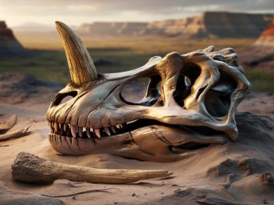 Fossiler T. rex-Angriff: Eine in den Knochen eingekeilte Zahnspitze enthüllt eine brutale Jagd
