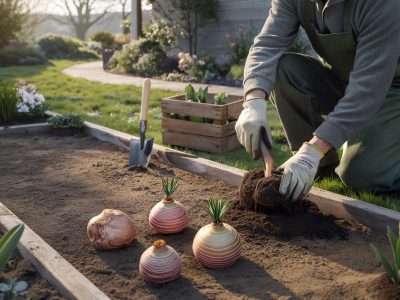 Gärtner sollten jetzt vier Zwiebeln setzen – sonst bleibt der Garten wochenlang kahl