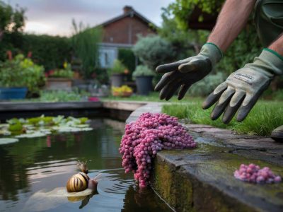 Gefährliche rosarote Eier im Garten: Was steckt dahinter und wie Sie reagieren müssen