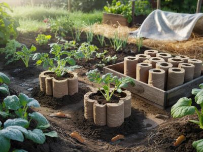 Geniale Garten-Idee: Wie Klorollen deine Frühlings-Saat über Nacht retten