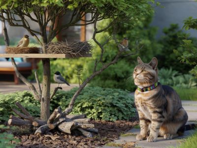 Ingenious Garden Trick: How to Keep Your Cat Happy and the Birds Alive