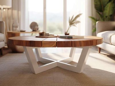 Massive Wood Bargains: Designer Teak Coffee Table at Maisons du Monde Halved in Price