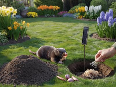 Maulwürfe im Garten? Drei sanfte Methoden, die wirklich Abhilfe schaffen