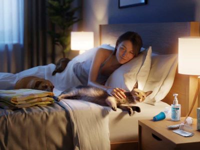 Mit Hund oder Katze im Bett: Wie riskant ist das wirklich?