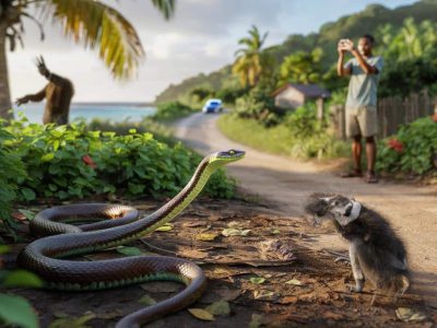Seltene Schlange auf Guadeloupe: Behörden bitten Inselbewohner um Hilfe