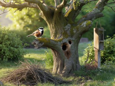 So locken Sie die scheue Sumpfmeise in Ihren Garten
