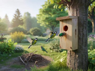 So locken Sie massenhaft Meisen in Ihren Garten