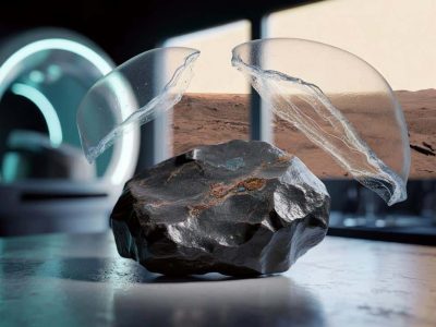 Uraltes Gestein aus dem All: Mars-Meteorit enthüllt verstecktes Wasserreservoir