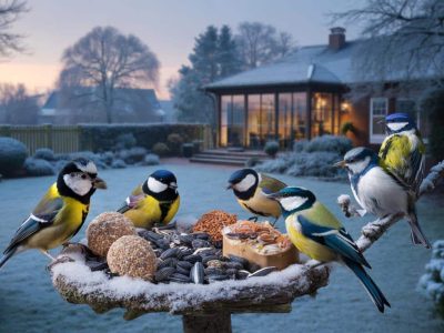 Wann Meisen Ihren Wintergarten wirklich besuchen