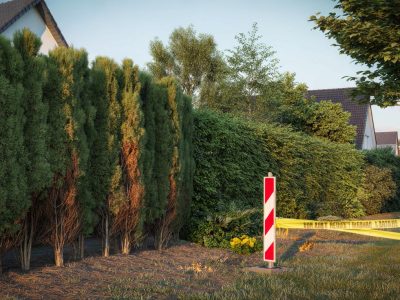 Warum die beliebte Kirschlorbeerhecke jetzt in vielen Gemeinden verboten wird