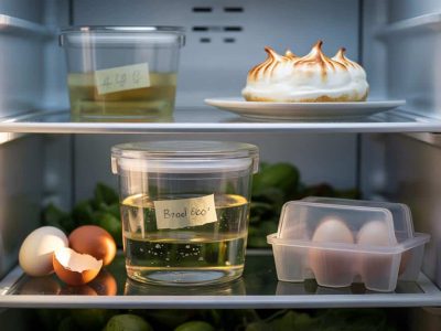 Wie lange Eiweißreste im Kühlschrank wirklich haltbar sind